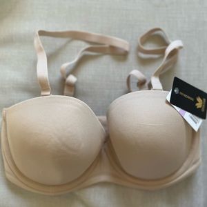NWT Wacoal Red Carpet Strapless Bra 32D - SAND Color